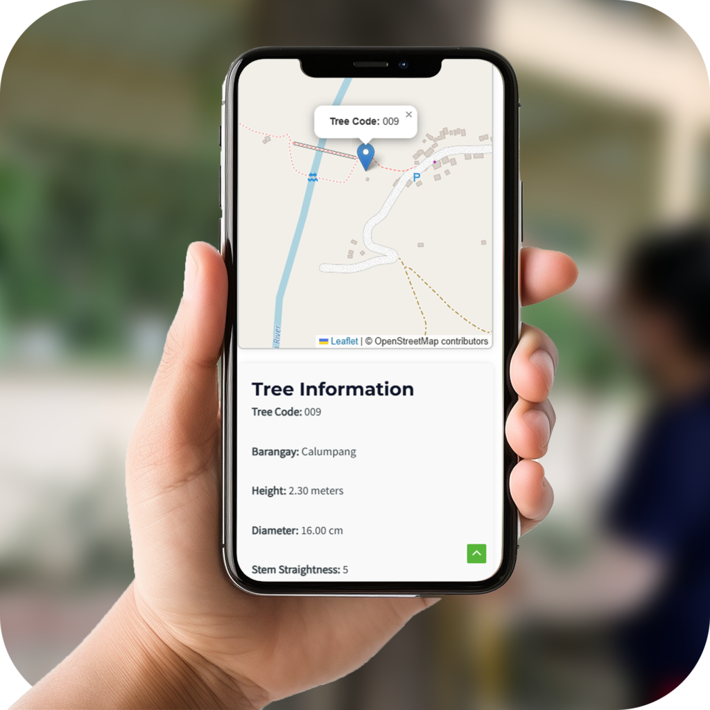 Scan QR code and see Tree Profiling